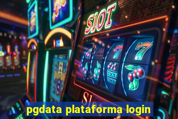 pgdata plataforma login